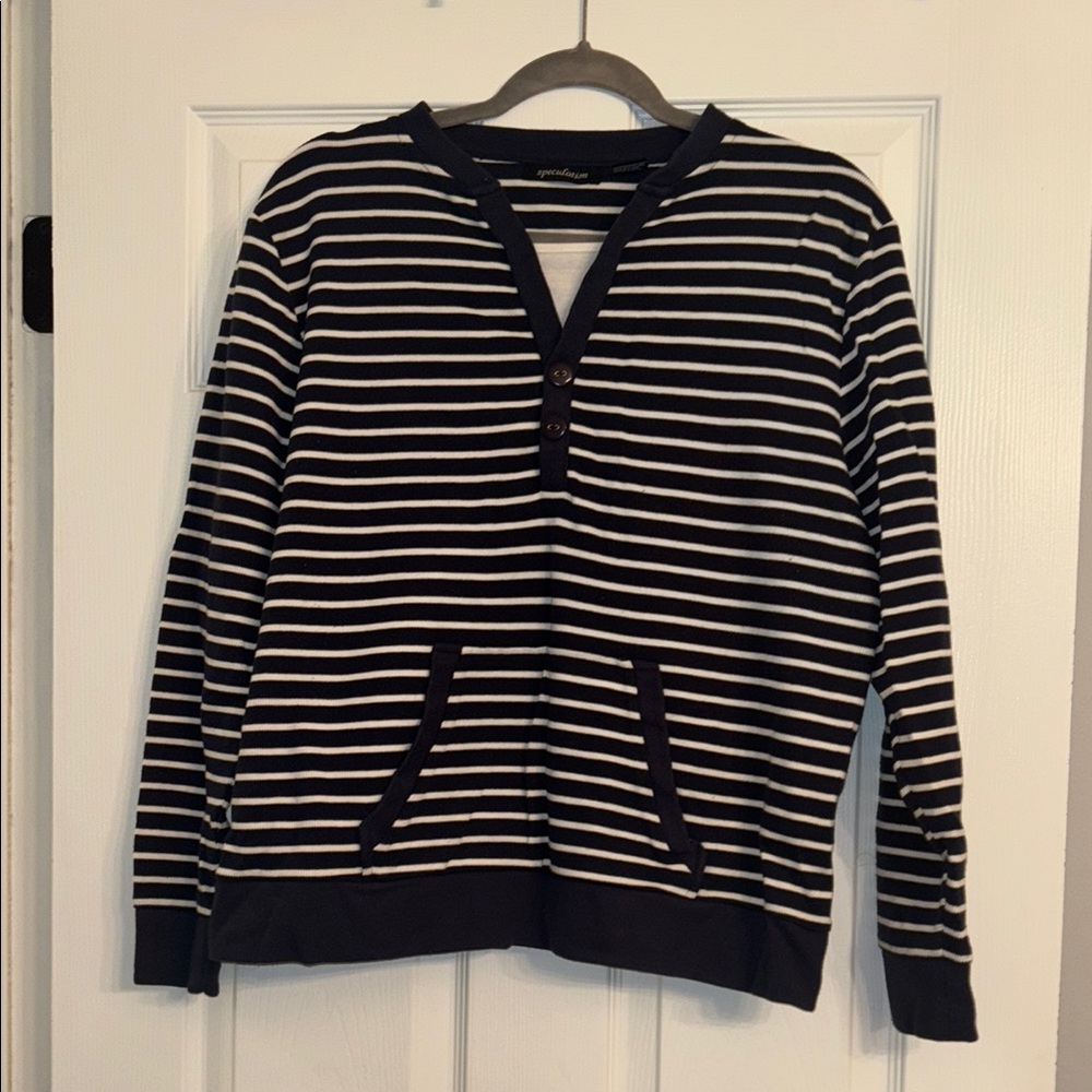 Goodfellow & Co Men's V-Neck Striped Sweater